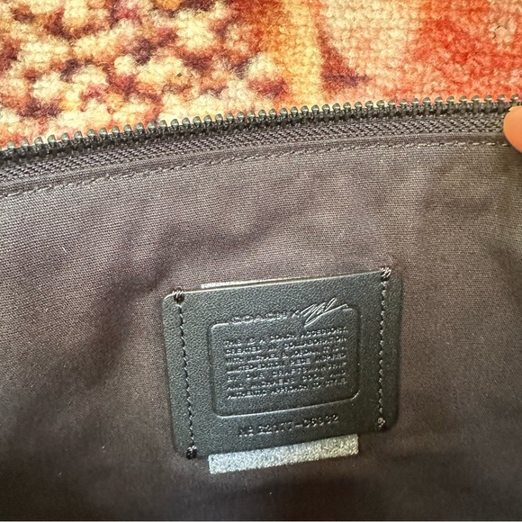 Coach x Michael B Jordan Charter Pouch in Mummified Signature Canvas with Rexy - Picture 3 of 8